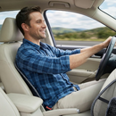 Encosto Lombar Ergonômico para Cadeira e Carro- BioRelax®