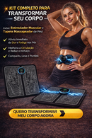 Kit Massageador e tapete Elétrico Portátil -Titan Muscle®