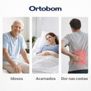 Pillow Top Ortobom Casal Massageador Colchonete Caixa De Ovo Casca Anti-escaras D20